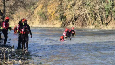 Düzce Melen Çayı, SAR Arama Kurtarma Derneği’nin nefes kesen tatbikatına