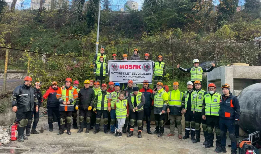 Türkiye genelinde 232 binden fazla katılımcısı bulunan Zonguldak Motosiklet Sevdalıları