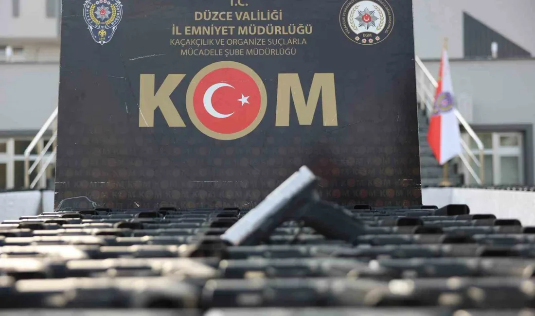 DÜZCE(İHA) – Düzce’de polis ve jandarma ekipleri tarafından son 10