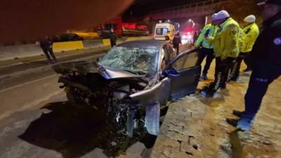 Karabük’te polisin “dur” ihtarına uymayıp otomobiliyle kaçan ehliyetsiz ve 1.85
