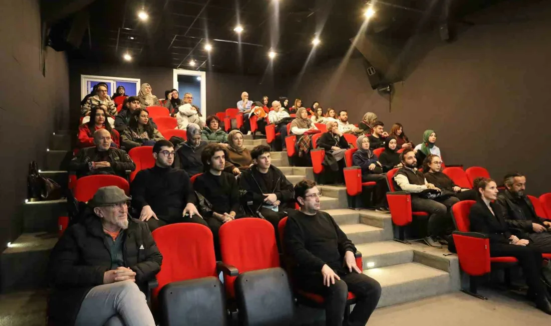 Sakarya Büyükşehir Belediyesi, aralık ayı kültür sanat etkinlikleri çerçevesinde sinema