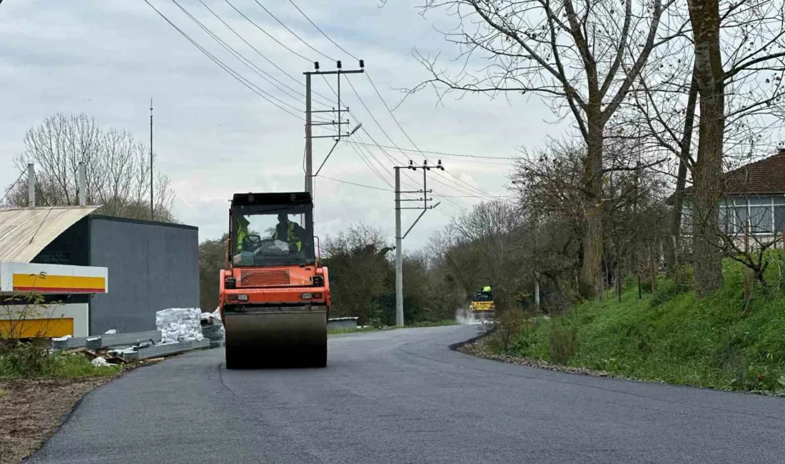 Sakarya Büyükşehir Belediyesi, kent genelinde sürdürdüğü yol yenileme çalışmaları kapsamında