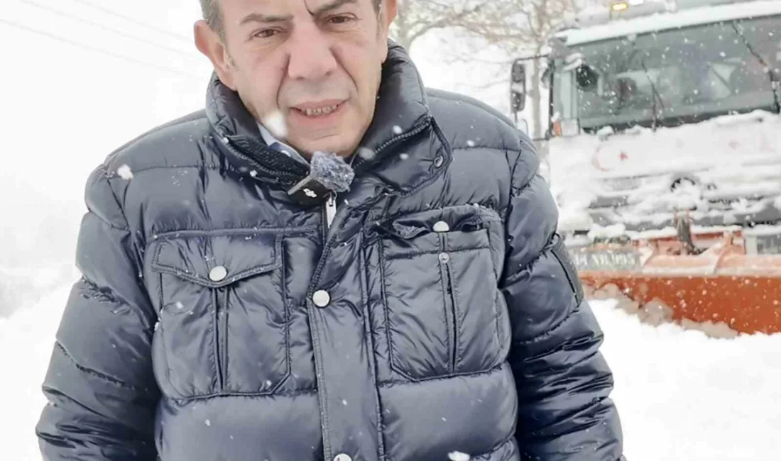 Bolu Belediye Başkanı Tanju Özcan, kentte etkili olan yoğun kar