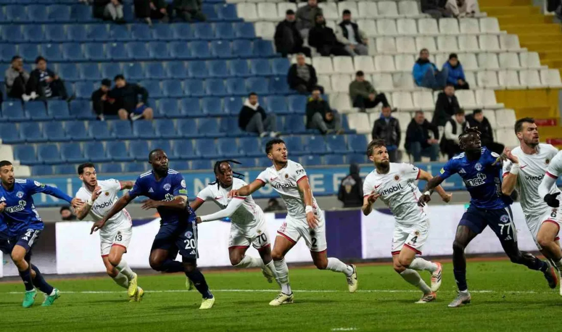 Trendyol Süper Lig’in 16. haftasında Kasımpaşa, evinde karşılaştığı Gençlerbirliği ile