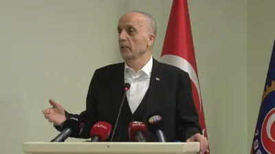 Türkiye İşçi Sendikaları Konfederasyonu (TÜRK-İŞ) Genel Başkanı Ergün Atalay, “Bugün