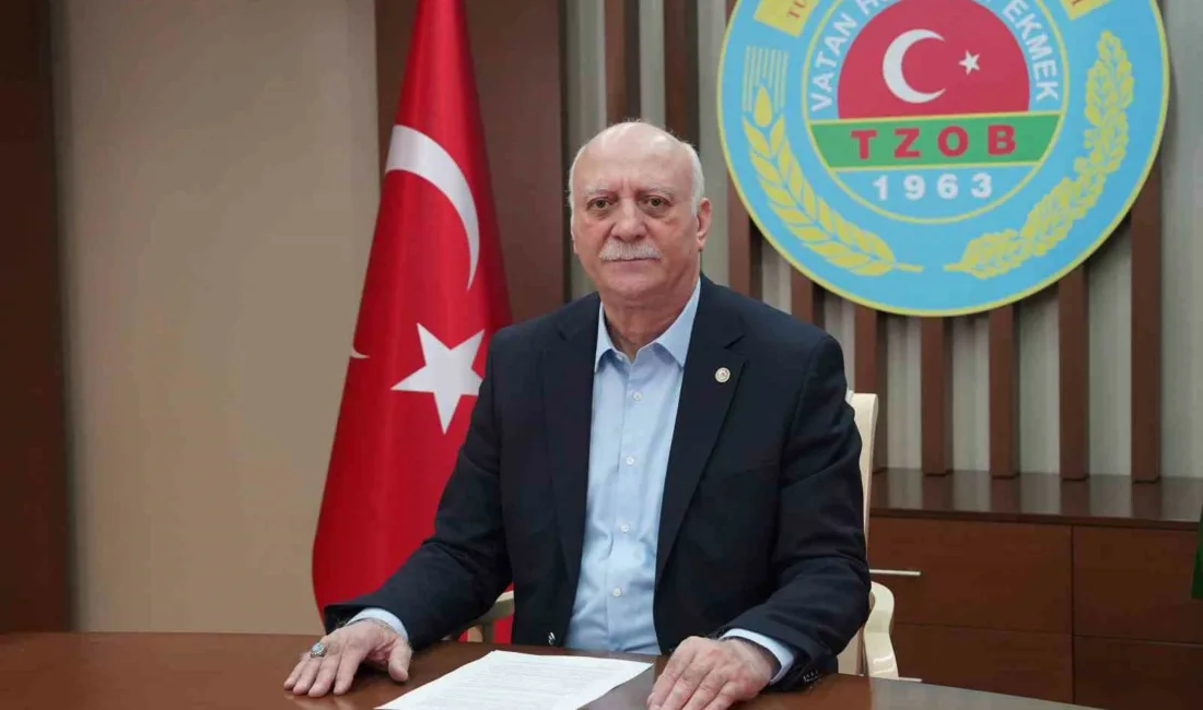 Türkiye Ziraat Odaları Birliği (TZOB) Genel Başkanı Şemsi Bayraktar, 2025