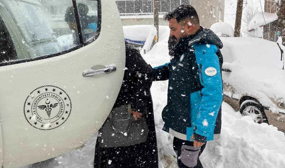 Zonguldak genelinde etkili olan kar yağışı, kırsal kesimlerde ulaşımı ve