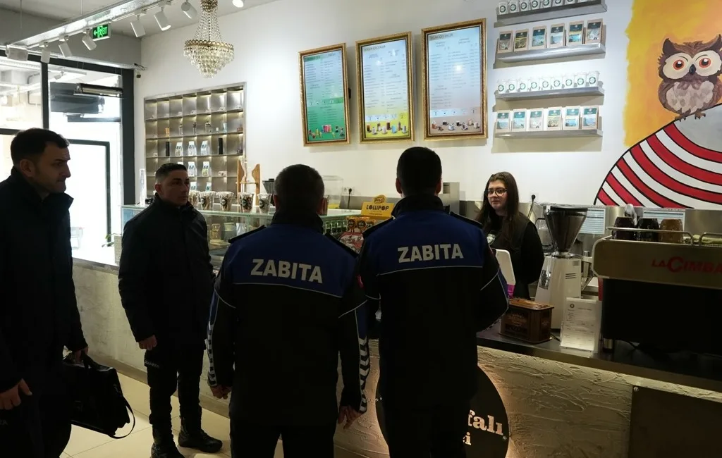 Düzce Belediyesi Zabıta Müdürlüğü, yılbaşı öncesinde rutin denetimler kapsamında kent
