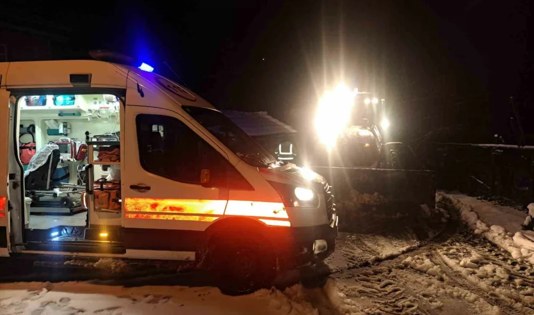Zonguldak genelinde etkili olan kar yağışı nedeniyle il genelinde 81
