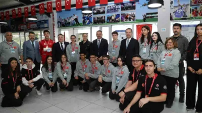 Zonguldak’ta “Tutum, Yatırım ve Türk Malları Haftası” kapsamında öğrencilere yerli