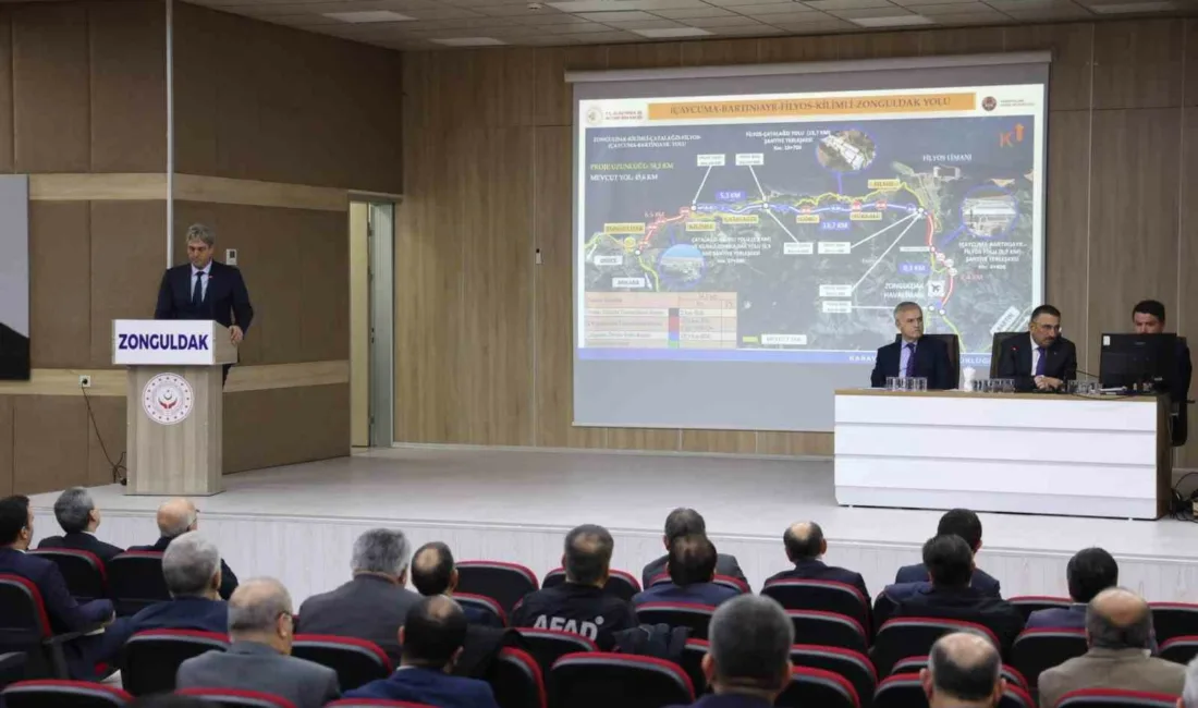 Zonguldak Valisi Osman Hacıbektaşoğlu başkanlığında, ilgili kamu kurumları ve belediye