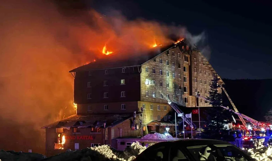 Bolu Kartalkaya’da 78 kişinin yaşamını yitirdiği otel yangını faciasının ardından