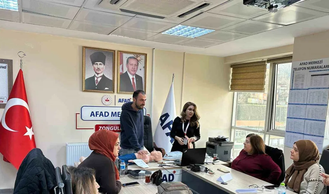 Zonguldak ve bölgede yaşanabilecek olası afet ve kurtarmalara her zaman