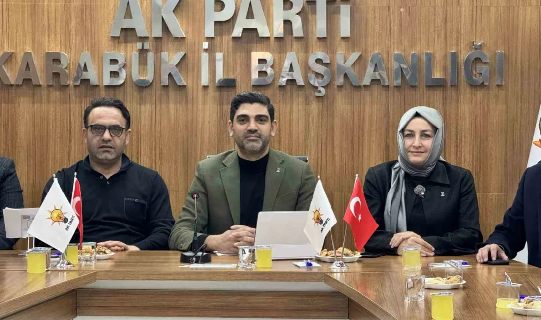 AK Parti Karabük İl Başkanı Ferhat Salt, Karabük’teki üye sayısındaki
