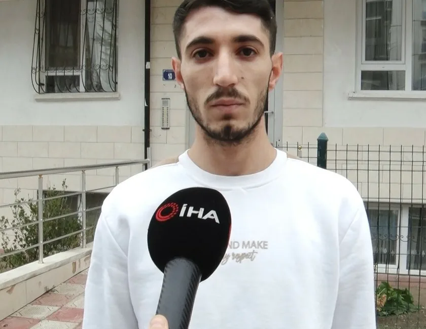 Ankara’da sürekli su kesintisi yaşadıkları için ikamet ettikleri apartmana su