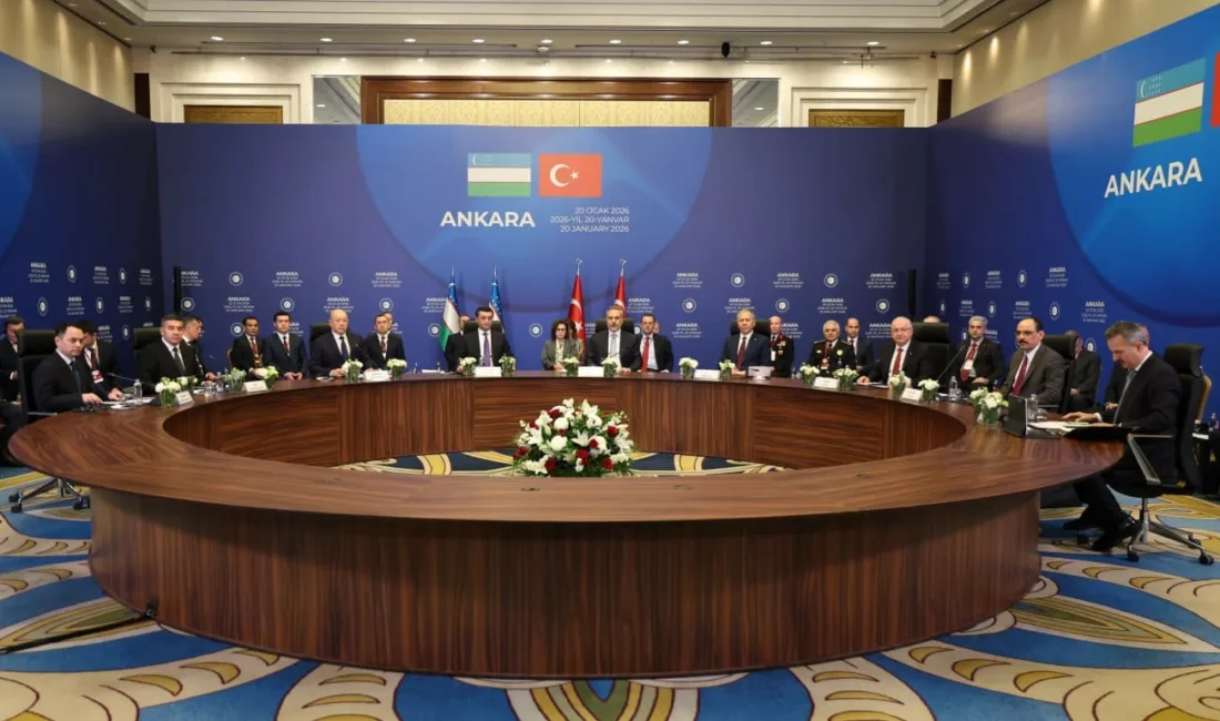 Türkiye-Özbekistan Ortak Stratejik Planlama Grubu’nun 4. toplantısı Ankara’da düzenlendi. Toplantıya