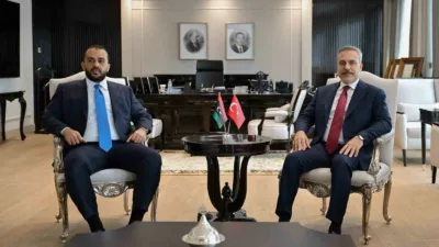 Dışişleri Bakanı Hakan Fidan, Libya Milli Birlik Hükümeti Savunma Bakanvekili