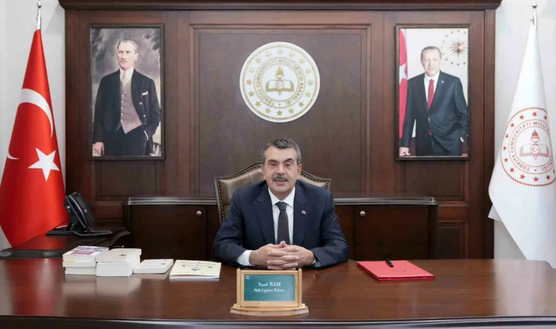 Milli Eğitim Bakanı Yusuf Tekin, “2025-2026 eğitim öğretim yılının birinci
