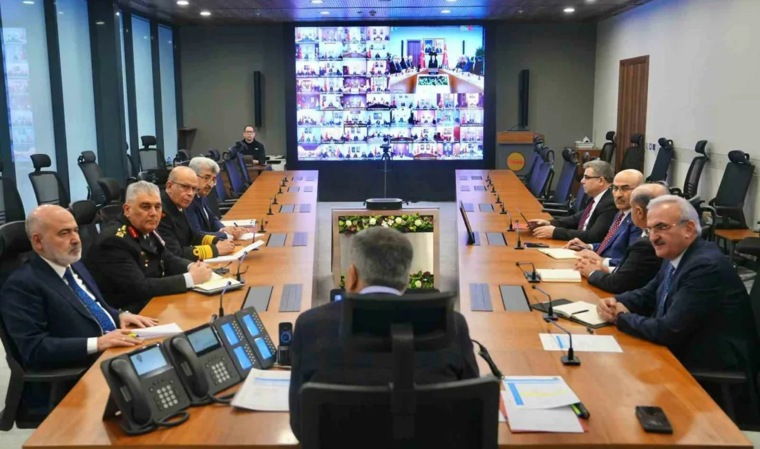 İçişleri Bakanı Ali Yerlikaya, bakan yardımcıları, Jandarma Genel Komutanı, Emniyet