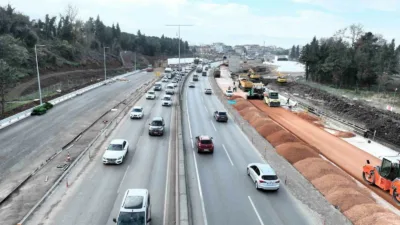 Kocaeli Büyükşehir Belediyesince İzmit ile Başiskele arasındaki ulaşım yükünü hafifletmek