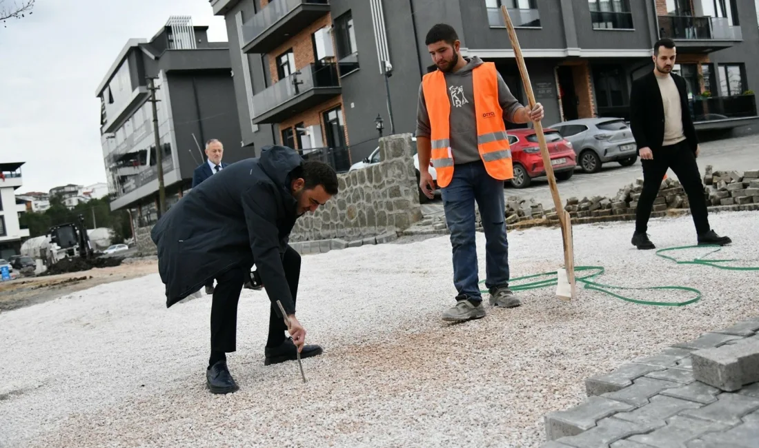Başiskele’de altyapısı tamamlanan cadde ve sokaklarda üstyapı çalışmaları sürdürülüyor. Başiskele