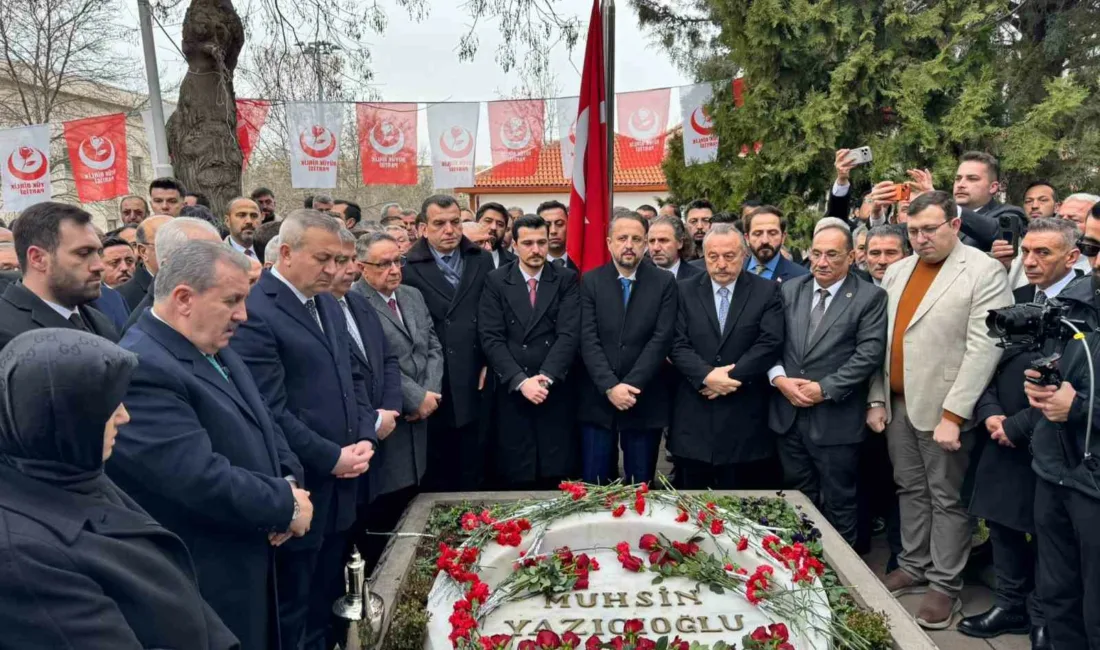 Büyük Birlik Partisi (BBP) Kurucu Genel Başkanı Muhsin Yazıcıoğlu, partinin