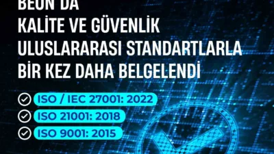 Zonguldak Bülent Ecevit Üniversitesi (BEUN), kalite ve akreditasyon alanında yürüttüğü