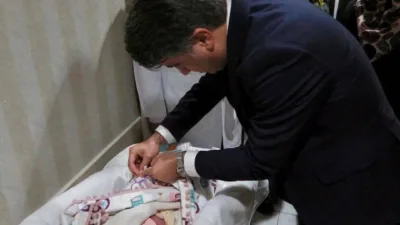 Bolu’da 2026 yılının ilk bebeği “Doğan” bebek oldu. Bolu’da 2026