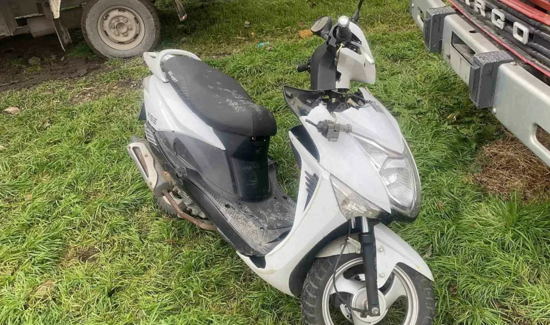 Bolu’da gece saatlerinde çaldıkları motosikleti çalıştıramayan hırsızlar, aracı evden dört