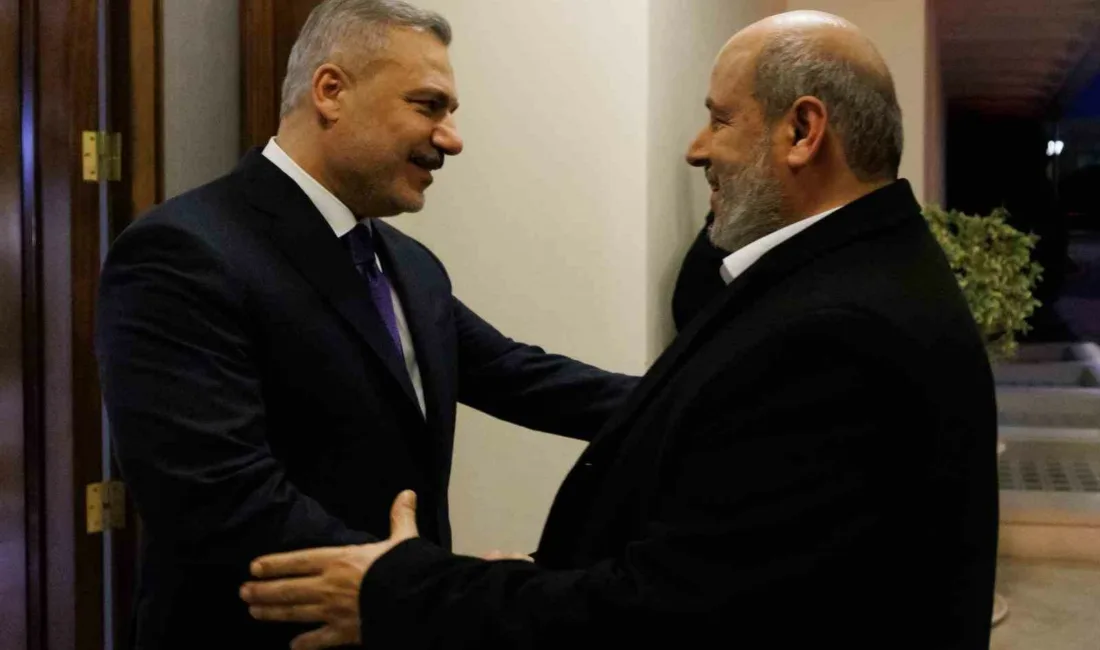 Dışişleri Bakanı Hakan Fidan, Hamas Siyasi Büro Üyesi Halil Hayye
