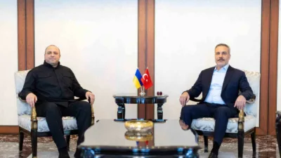 Dışişleri Bakanı Hakan Fidan, Ukrayna Milli Güvenlik ve Savunma Konseyi