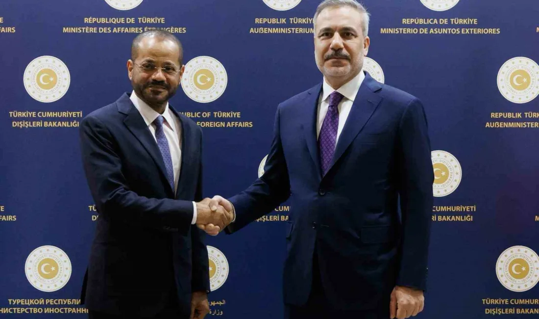 Dışişleri Bakanı Hakan Fidan, Umman Sultanlığı Dışişleri Bakanı Sayyid Badr