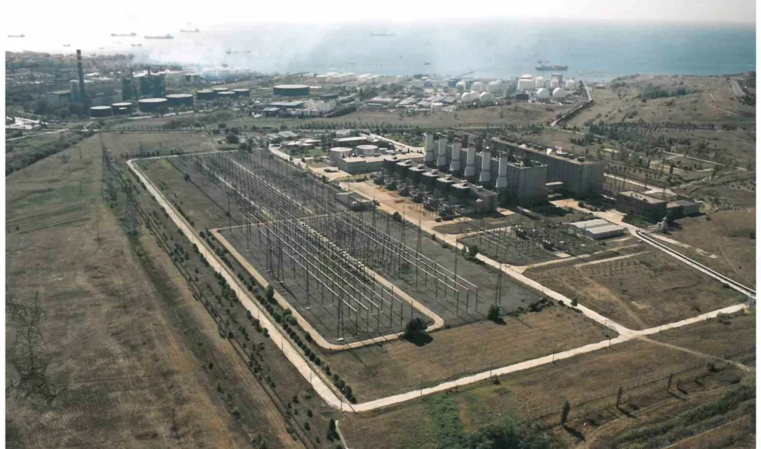 Doğalgazdan elektrik üreten İstanbul Doğalgaz Kombine Çevrim A Santrali’nde 38