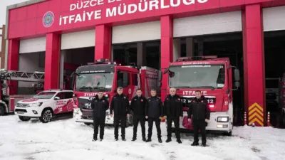 Düzce’yi etkisi altına alan yoğun kar yağışı ve beklenen don