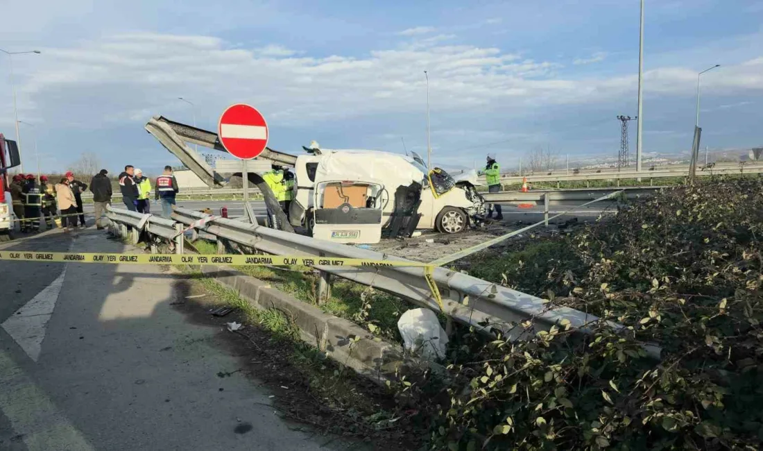 DÜZCE (İHA) – Düzce’de 2025’te meydana gelen kazalarda 12 kişi