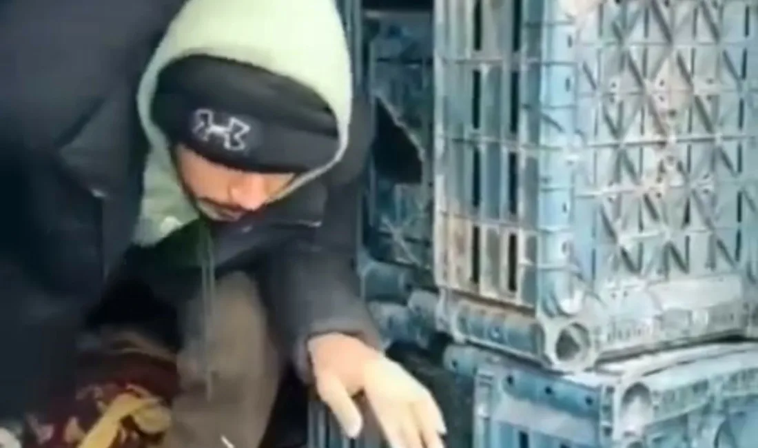 Düzce’de göçmen kaçakçılığına yönelik düzenlenen operasyonda, kamyon kasasında 14 düzensiz
