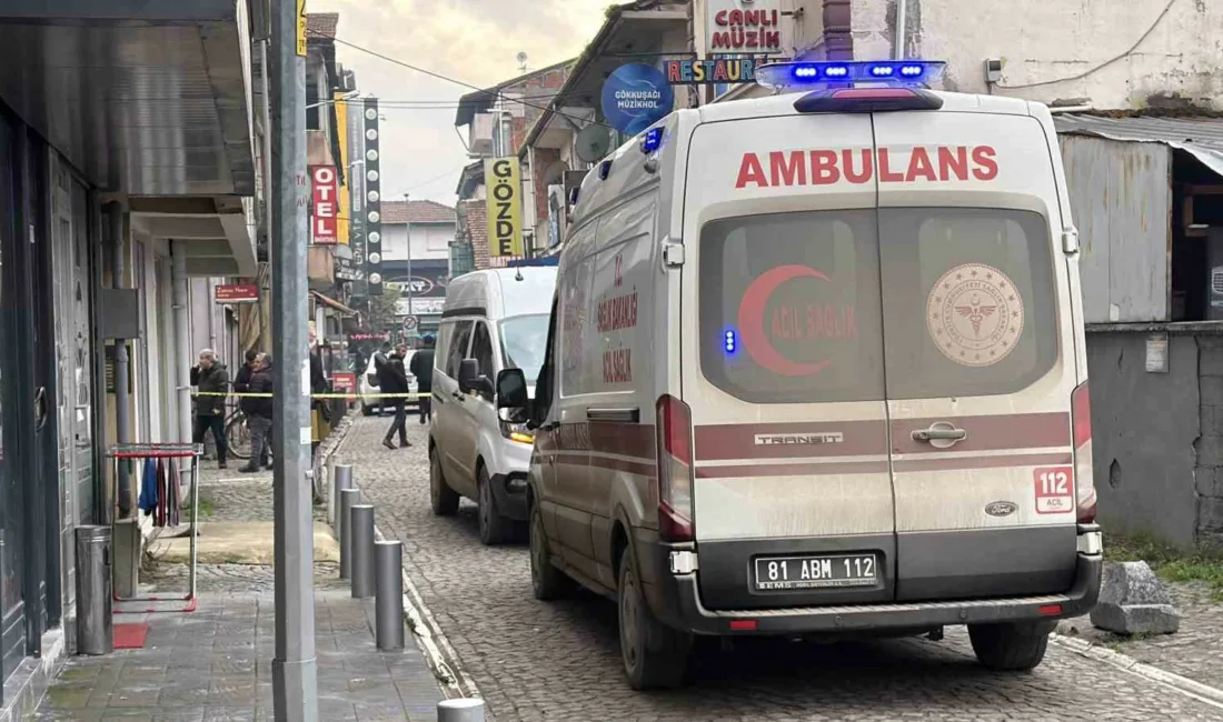 Düzce’de bir pasajın bodrum katında bir erkek cesedi bulundu. Durumun