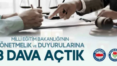 Eğitim-Bir-Sen, Milli Eğitim Bakanlığı’nın (MEB) yayımlanan 3 duyurusundaki “sigortalılık şartı”
