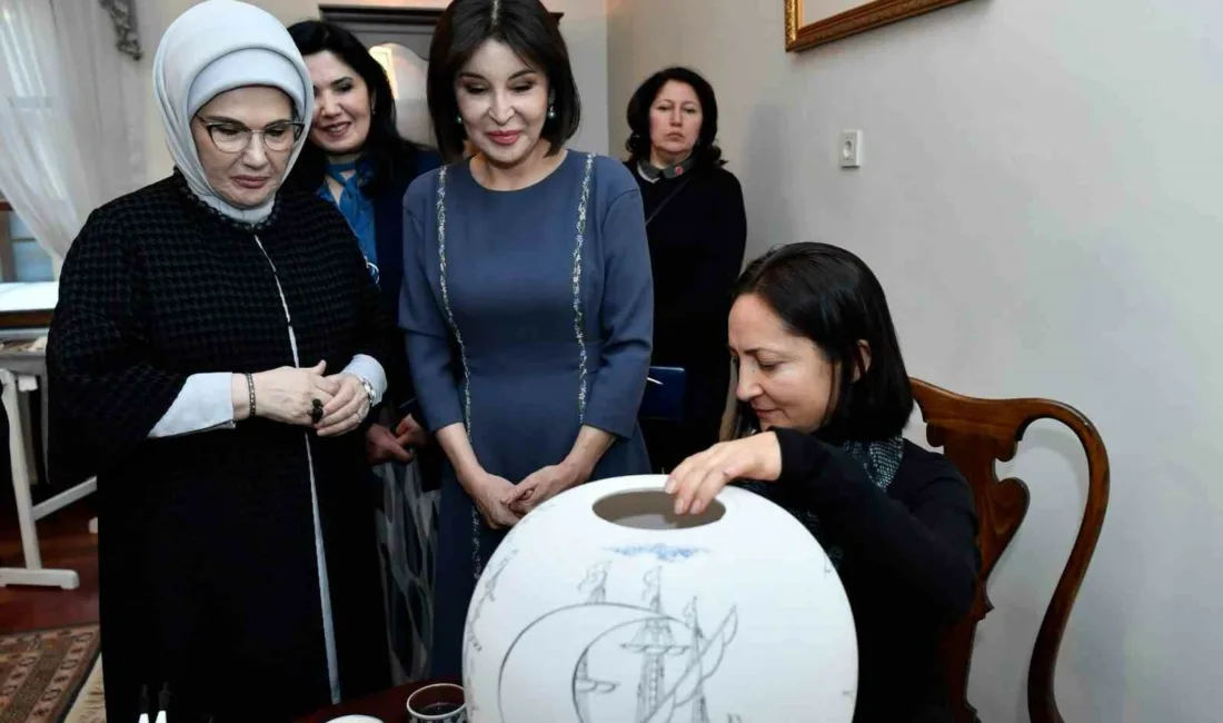 Cumhurbaşkanı Recep Tayyip Erdoğan’ın eşi Emine Erdoğan, Özbekistan Cumhurbaşkanı’nın eşi