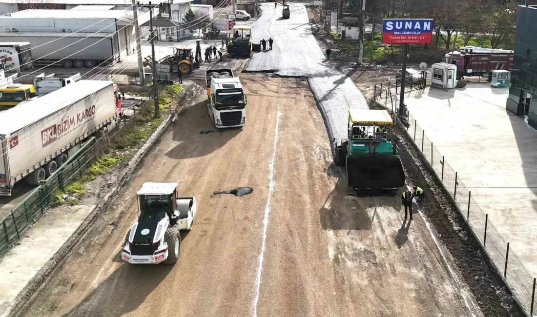 Erenler’de sanayi tesislerinin ve araç muayene istasyonunun ulaşım yükünü çeken
