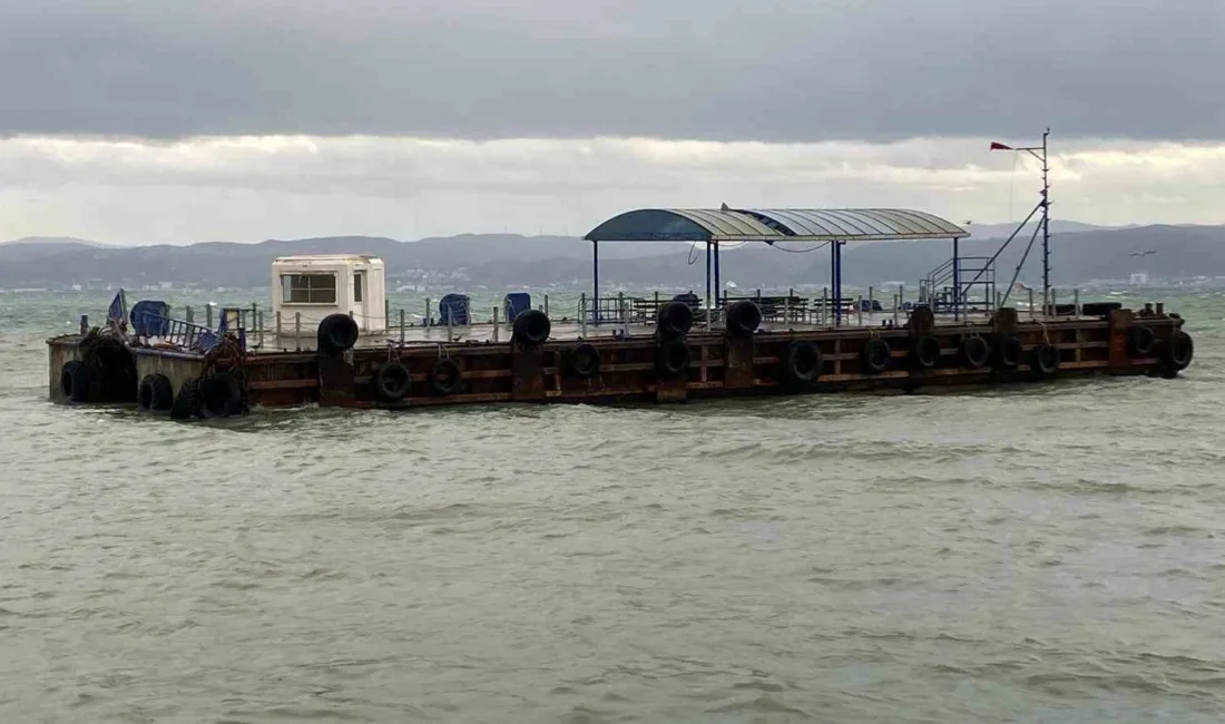 Kocaeli’nin Gebze ilçesi Eskihisar ile Yalova’nın Topçular hattı arasında ulaşımı