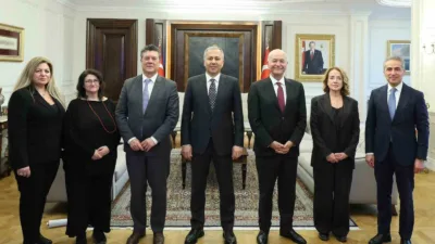 İçişleri Bakanı Ali Yerlikaya, Birleşmiş Milletler (BM) Mülteciler Yüksek Komiseri