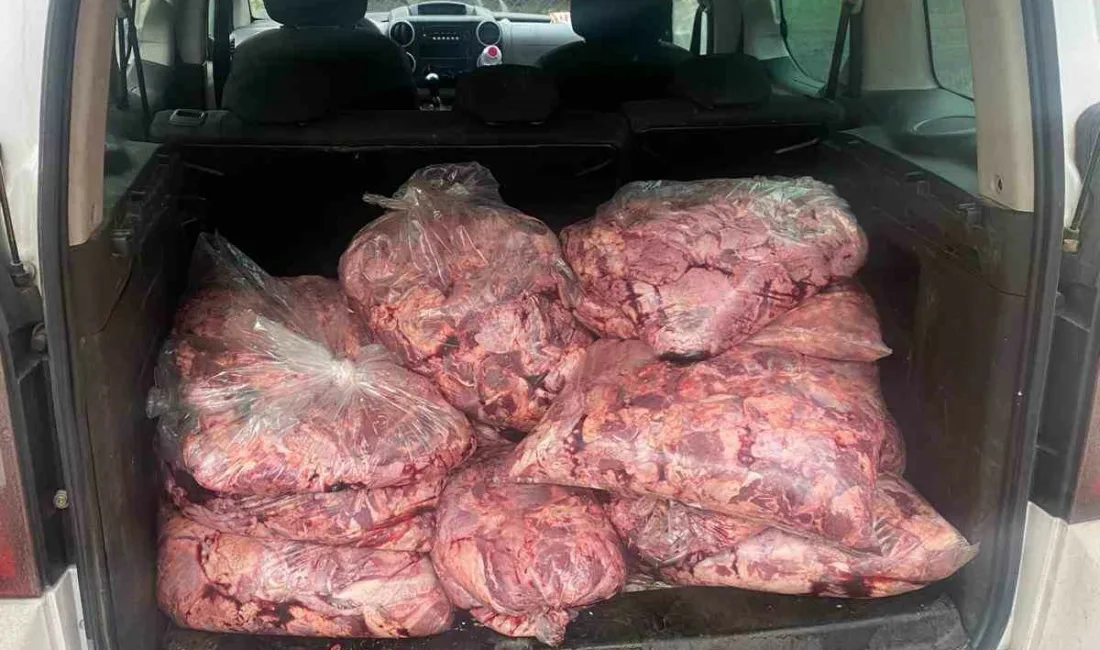Zonguldak’ta jandarma ekiplerinin yol kontrolleri sırasında durdurduğu bir araçta 450
