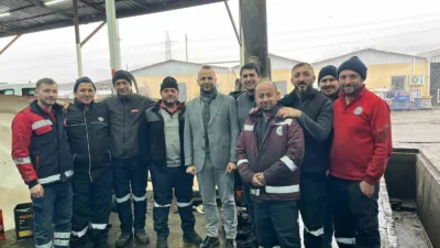 Zonguldak’ın Karadeniz Ereğli ilçesinde etkisini sürdüren yoğun kar yağışı nedeniyle