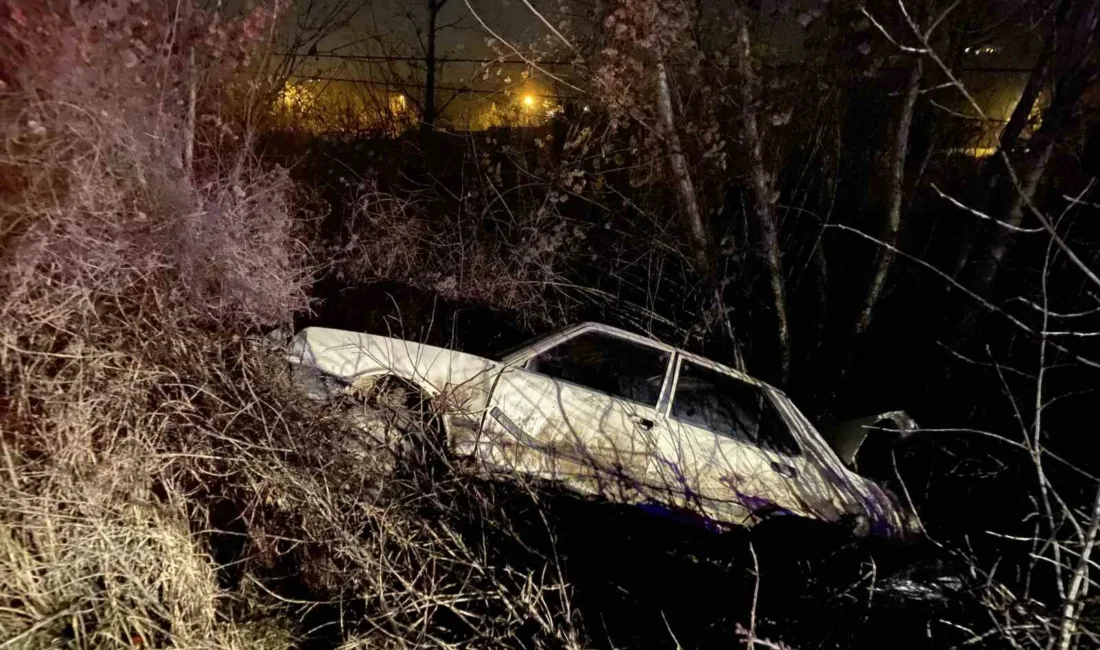Kastamonu’da otomobilin yoldan çıkarak ağaca çarpması neticesinde meydana gelen kazada