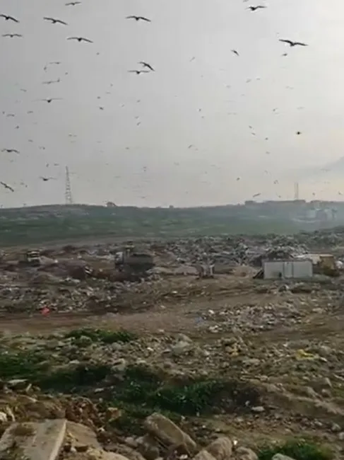 Bursa Büyükşehir Belediyesi’ne, Yenikent Katı Atık Depolama Alanı’nda çöplerin düzenli