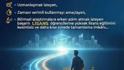 Karabük Üniversitesi (KBÜ), başarılı lisans öğrencilerine bütünleşik yüksek lisans programı