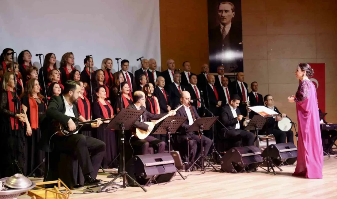 Keçiören Belediyesi Konservatuvarı Türk Halk Müziği Korosu tarafından ‘Gönülden Tele’