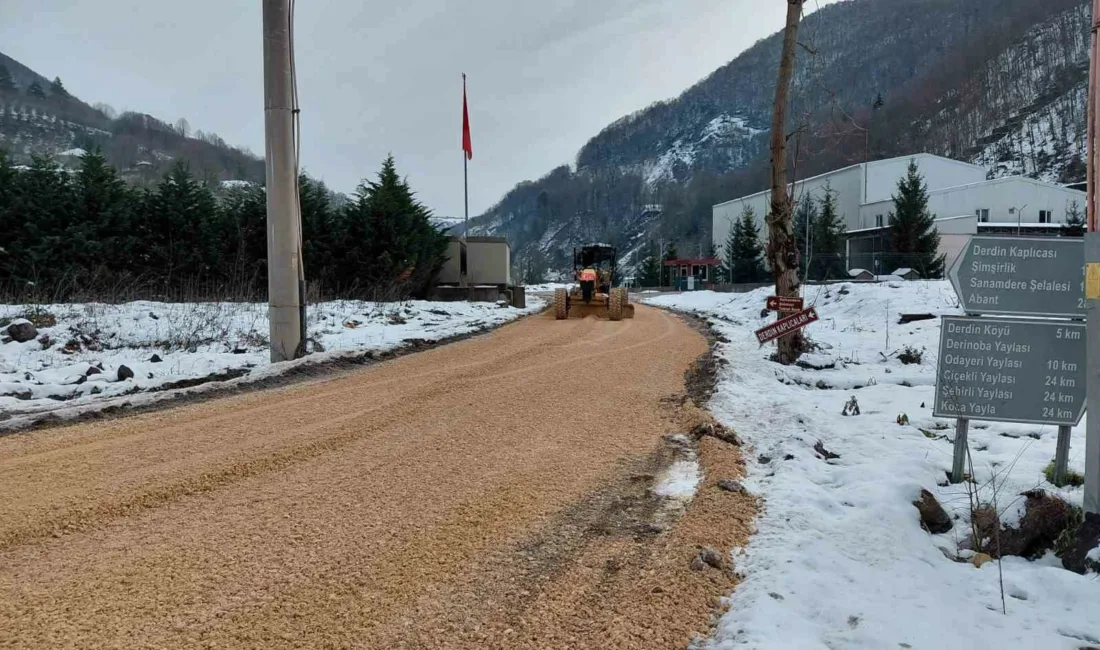 DÜZCE (İHA) – Düzce İl Özel İdaresi Yol ve Ulaşım