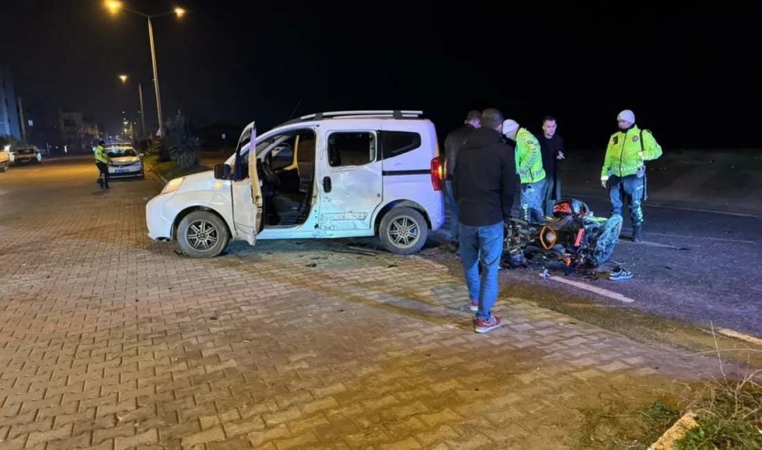 Sakarya’nın Karasu ilçesinde hafif ticari araçla çarpışan motosikletli, 17 gün